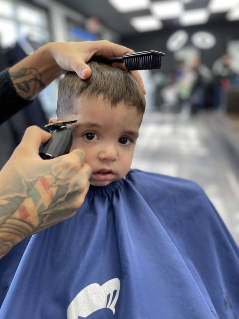 Brushing off a young client